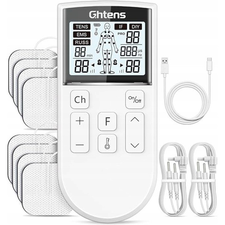 Aparat de masaj 5 in 1, profesional, 80 de moduri, acumulator