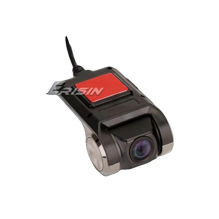 Camera auto DVR, HD 1080P, unghi larg 150, tehnologie de noapte Starlight, cablu 225cm, card 32GB inclus