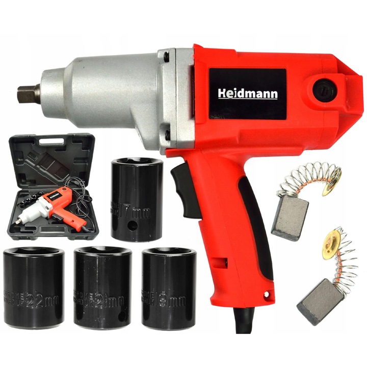 Cheie cu impact electrica Geko, 800Nm, 2000W