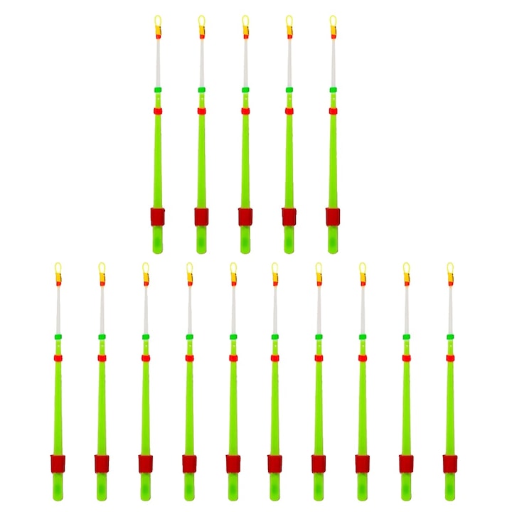 Lansete pescuit, design compact, set 15PCS, utilizare versatila, multicolor, usor de transportat