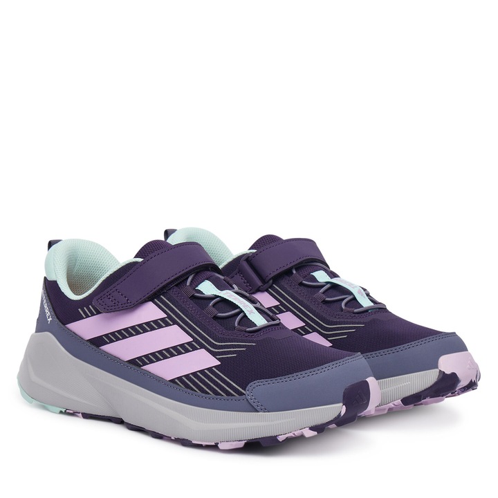 Спортни маратонки Adidas, текстил, виолетови