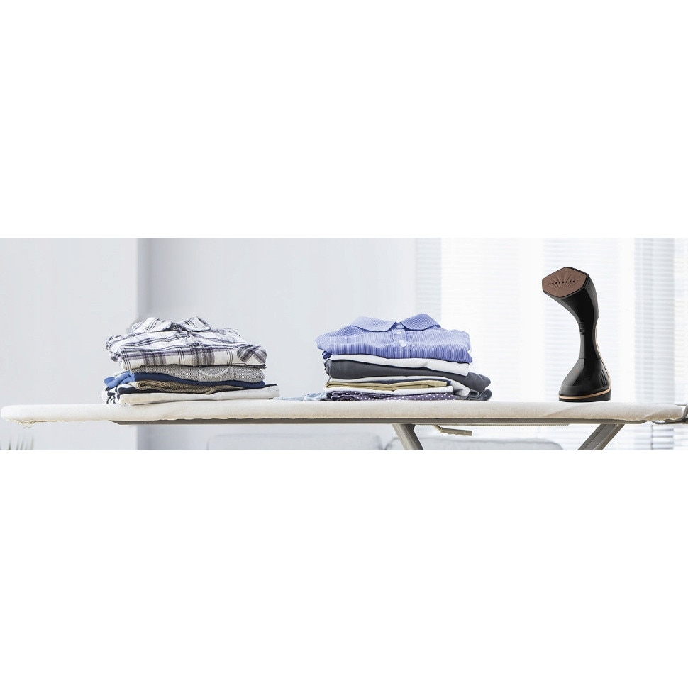 Perie de abur Grundig ST 7950, 1600 W, ceramica, neagra/cupru, 230 ml
