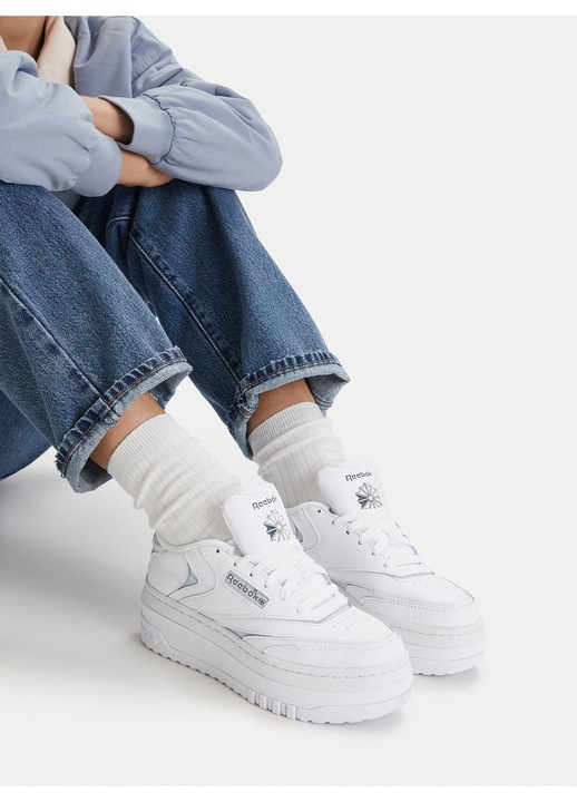 Noi tornacipo, Reebok, termeszetes bor, feher