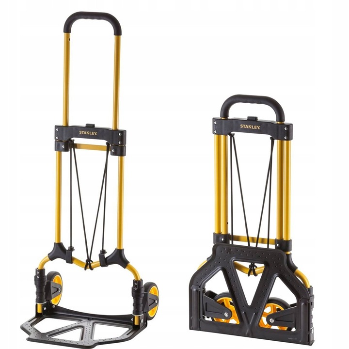 Сгъваема ръчна количка Stanley, 70кг, алуминиева, 40x41x102см