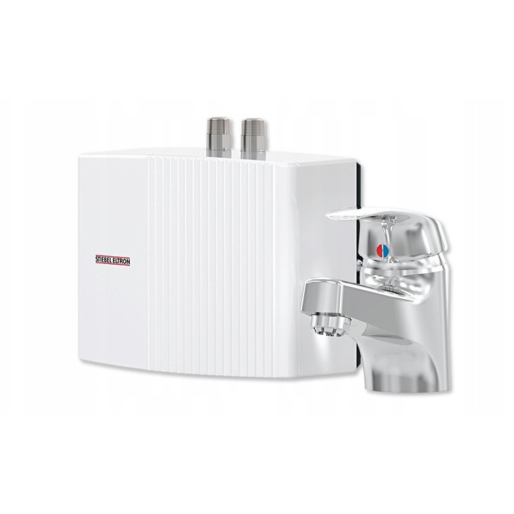 Incalzitor instant de apa, EIL 3, 3,5 kW, alb, dimensiuni 143x190x82mm, set cu armatura fara presiune