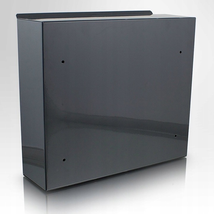 Skrzynka postala, grafit, 360x310x105mm, set cu 2 chei