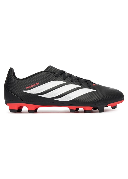 Ghete de fotbal barbat, Adidas, plastic, negru, material textil