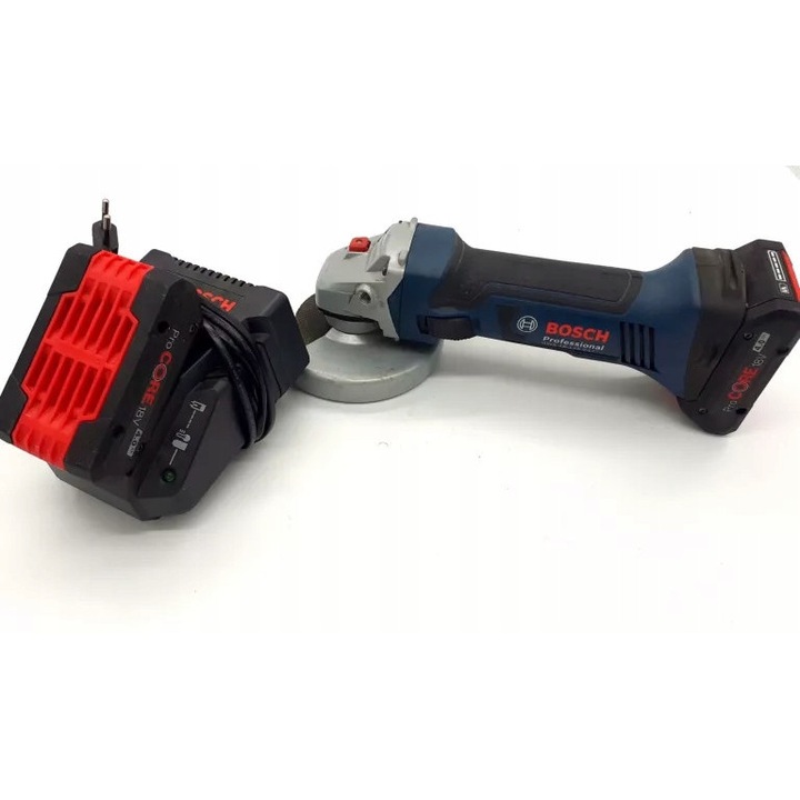 Polizor unghiular Bosch 18 V, 125 mm, multicolor, 1 bucata