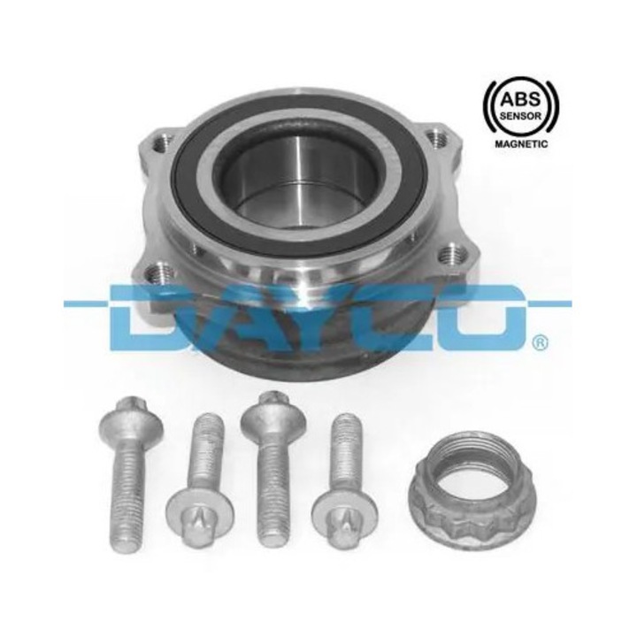 Dayco Kwd1240 Kerékcsapágy Készlet BMW 3/X3/X4 és Mercedes-Benz CLS/E-osztály modellekhez, RAR által jóváhagyott