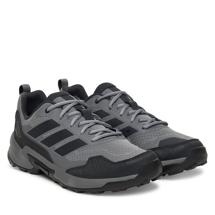 Pantofi sport barbati Adidas, trekking, gri material textil