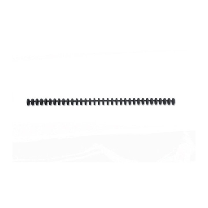 Legaturi pentru dosare, 12 mm, transparent mat, A4, set 50 bucati