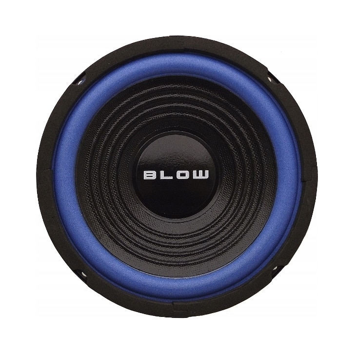 Subwoofer auto amplificat Alpine, SWE-1200, 8'' ( 20cm ), plat