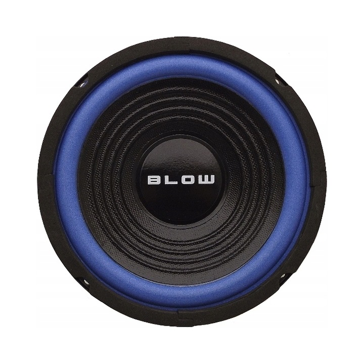 Subwoofer Blow B-200 150W 8" 8Ohm, membrana din hartie, dimensiune 20,2cm