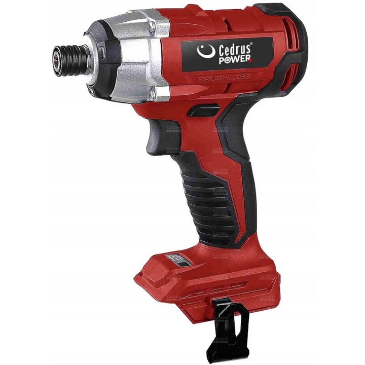 Surubelnita cu Impact 20V, 40/130/200Nm, Cedrus, fara acumulator si incarcator, 1,09 kg