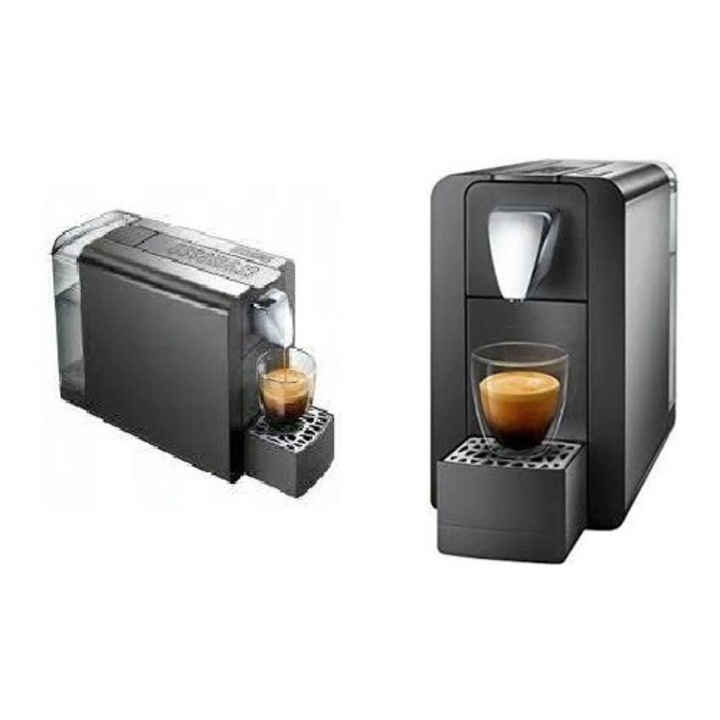 Espressor capsule Cremesso Compact One II, 19 bar, functie infuzie, 1,1L, negru, 36,2x14,0x25,2cm