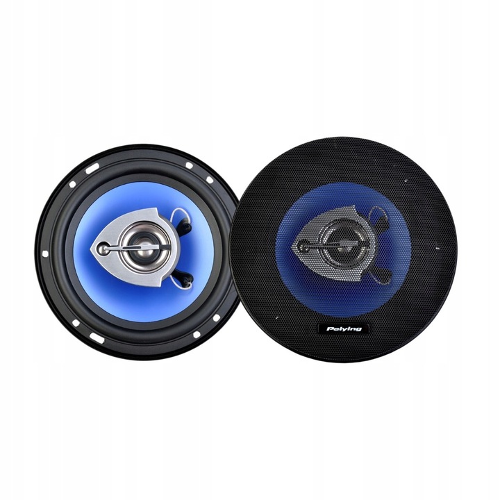 Set 2 difuzoare auto Peiying PY-AQ603C, 6", 120W, 4 Ohm, 65Hz-20KHz, 89dB/W/M, 14.2x13x8x5.3cm