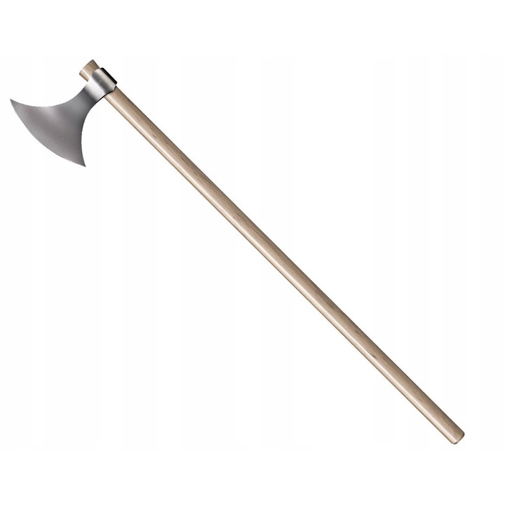 Topor Viking Cold Steel, otel carbon 1055, 1320mm, maner hickory