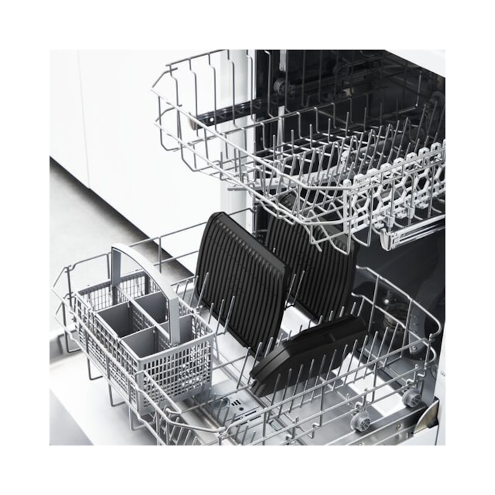 Gratar electric Tefal OptiGrill Elite XL, 2200 W, negru, 343x444x180mm