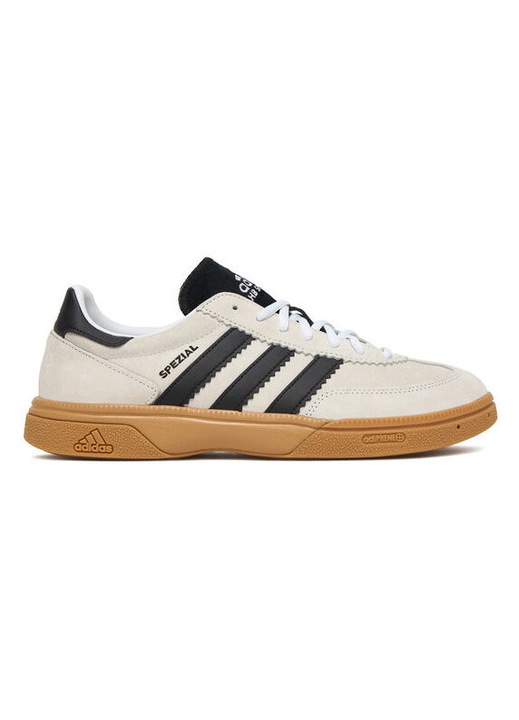 Férfi sportcipő, Adidas, velúr, bézs, belső