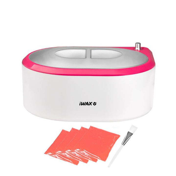 Комплект за парафинови процедури, IWAX, 265W, бял, 25x18x16см