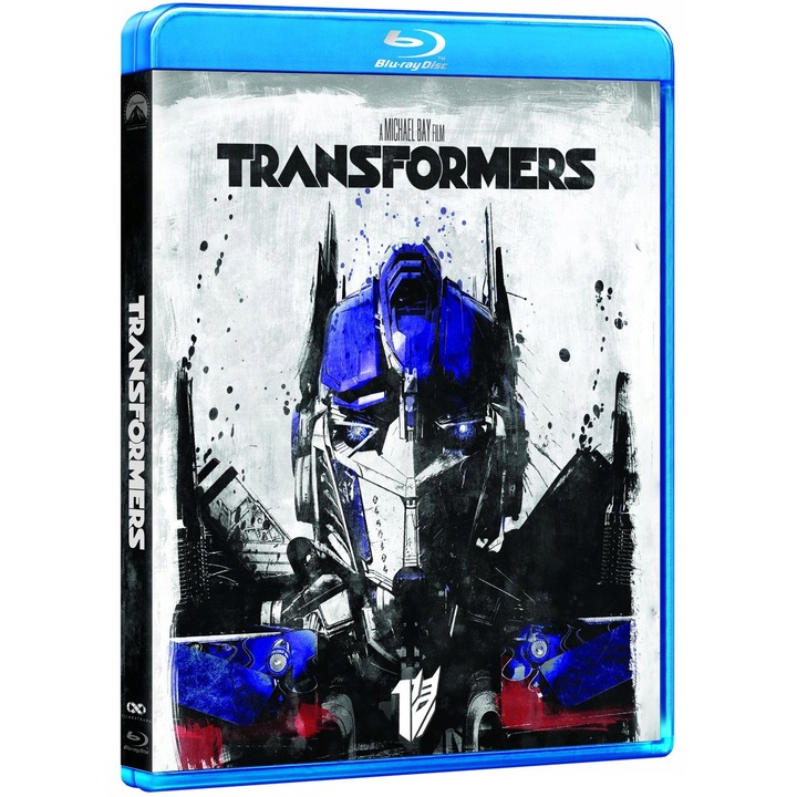 Transformers, regizat de Michael Bay, 143 min, Blu-ray, nou, subtitrari poloneze si englezesti