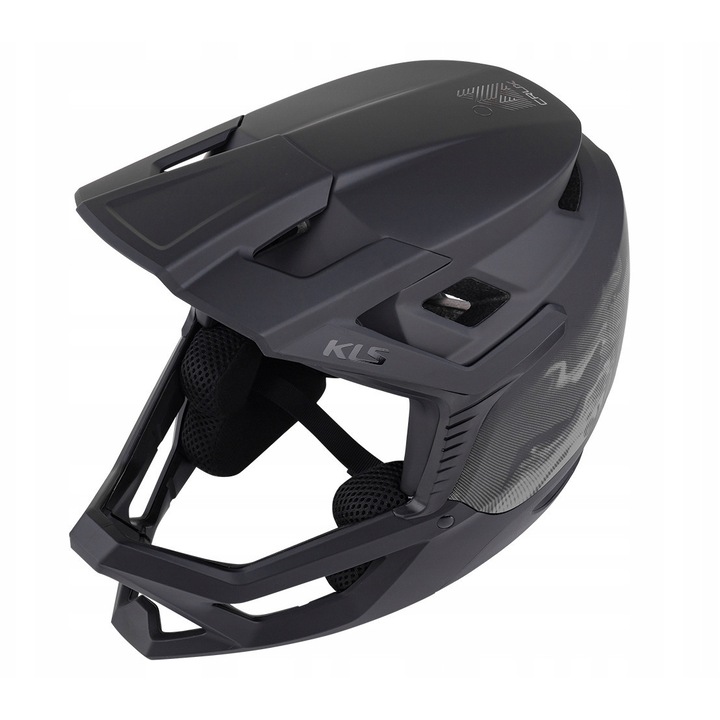 Casca full-face Kellys Crux, negru, M/L 54x58cm, enduro downhill