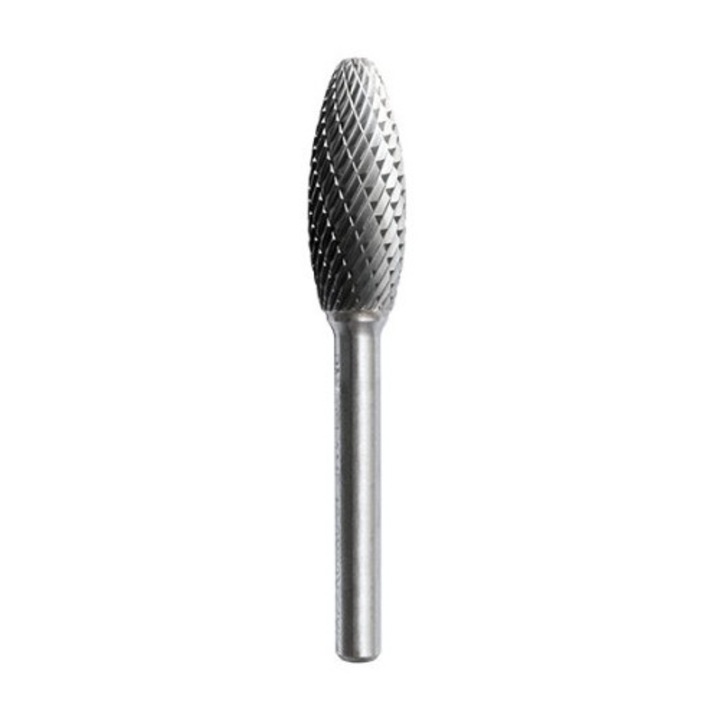 Frez Rotativ HM BMM, Forma Flacara, 10mm, 6mm Tija