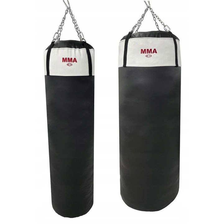 Sac sportiv de lupta BUSHIDO MMA, 80x30cm, set complet cu mocare si umplutura, ecologic, S