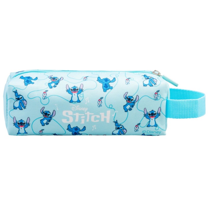Penar - Disney - Lilo & Stitch - Tropical Waves, Poliester, Albastru, Neechipat