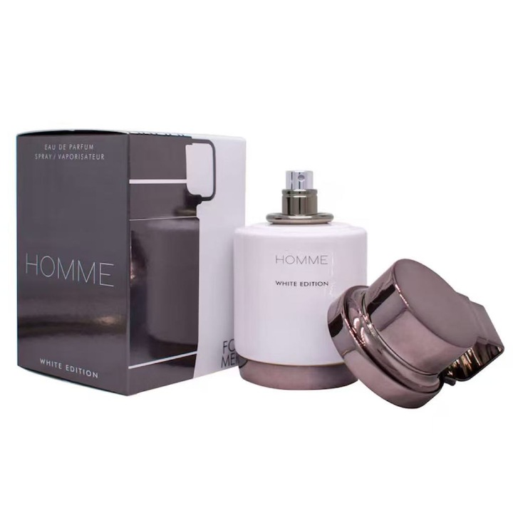 Apa de Parfum Youkly, White Edition, Barbati, 100 ml