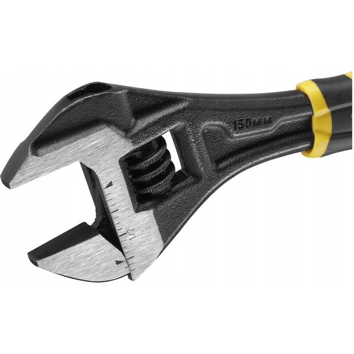 Cheie reglabila Stanley, 150mm, max. deschidere 24mm, maner bimaterial