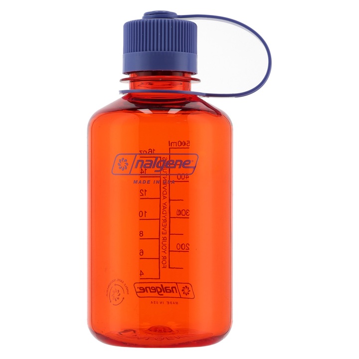 Sticla apa, Nalgene, Narrow Mouth, 500 ml, portocaliu