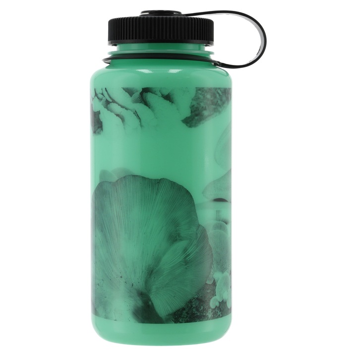 Sticla, Nalgene, Wide Mouth Glow, 1 l, negru