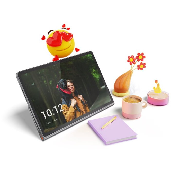 Tableta Lenovo Tab Plus, 11.5 inch, 128 GB, 8 GB RAM, Wi-Fi, Android 14, Gri