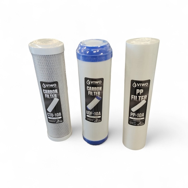 Комплект патрони за обратна осмоза 3 филтъра VIWO система RO