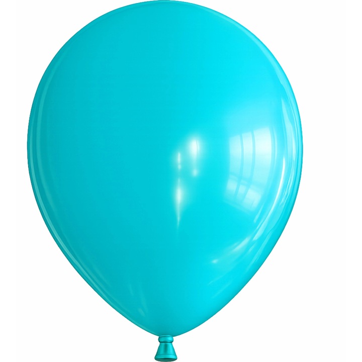 Baloane de cauciuc, Show, turcoaz, 30 cm, set 100 buc