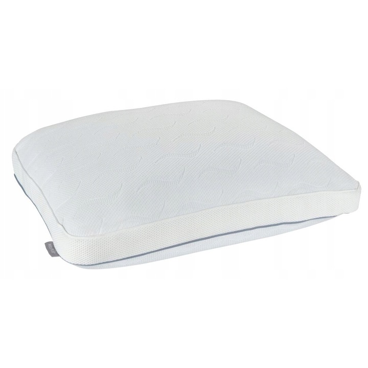 Perna WELLPUR SOGNDAL, 42x65x15 cm, material racoritor, inaltime reglabila, alb