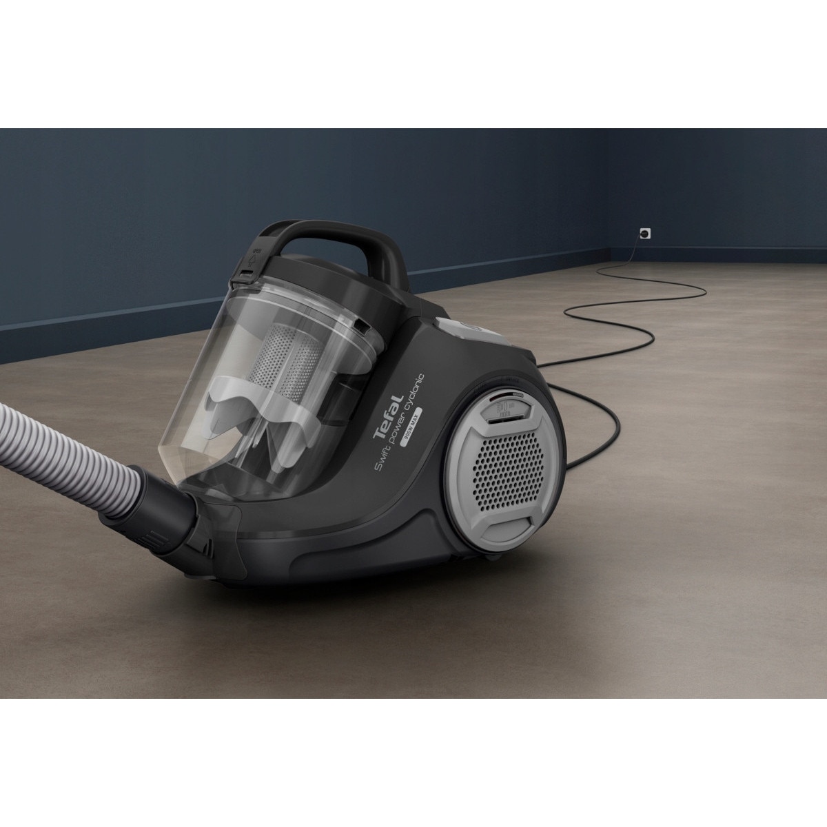 Aspirator fara sac Tefal Swift Power Cyclonic, 900W, 1,5l, filtr EPA, 77dB, compact