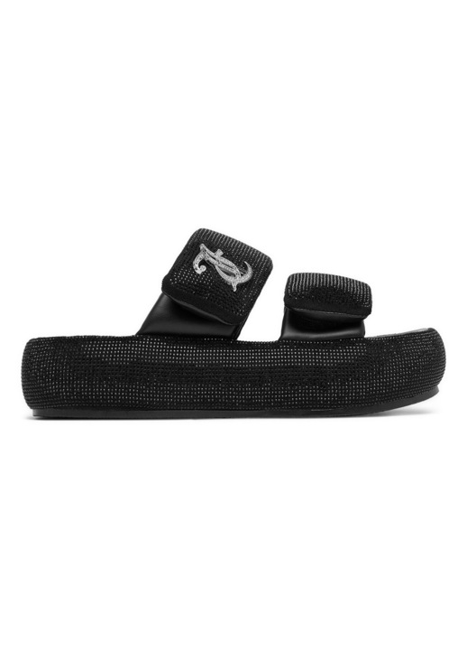 Papuci dama, Juicy Couture, flatform, negru, 40 EU