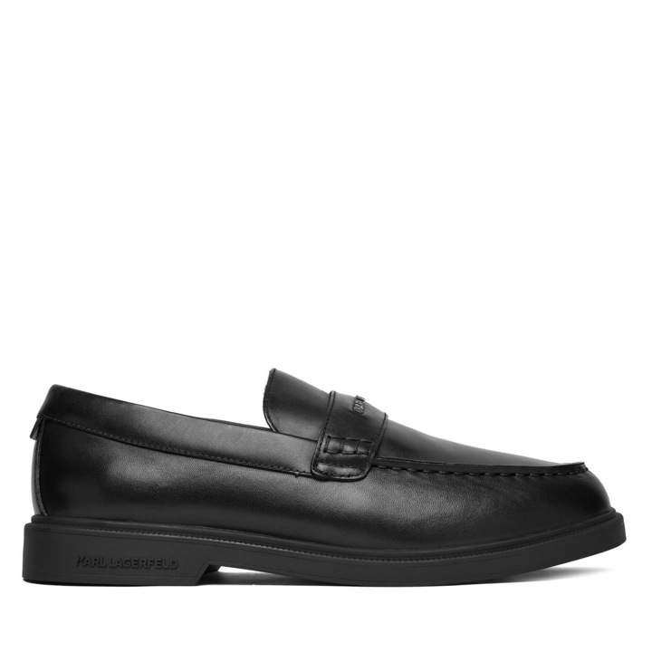 Pantofi barbati, Karl Lagerfeld, piele naturala/material sintetic, negru