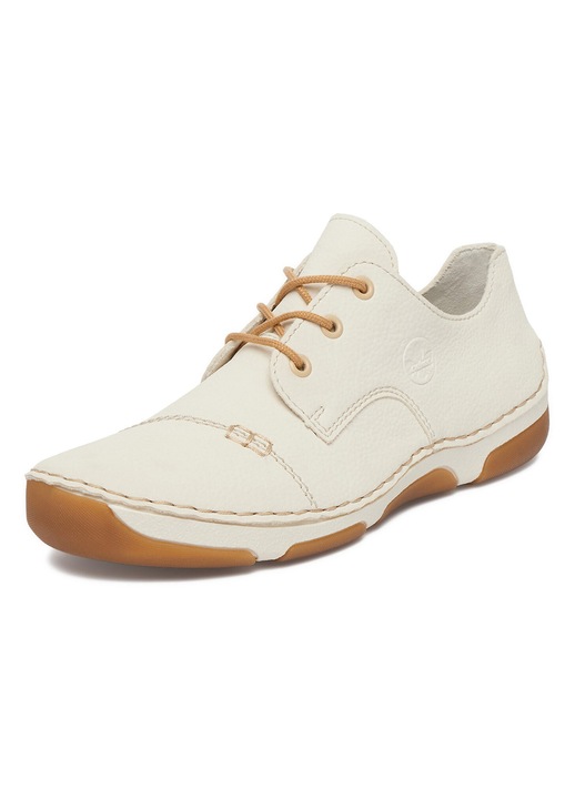 Дамски обувки, Rieker, текстил, комфорт, бежови