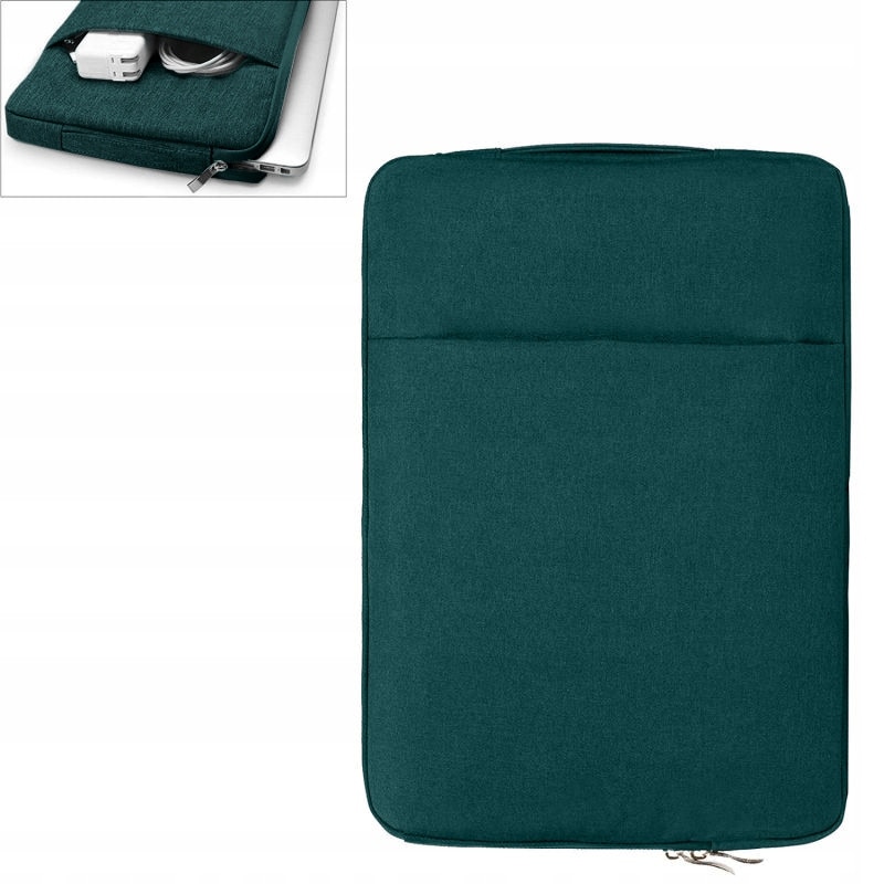 Husa laptop WulkanCenPL Denim verde 36x26cm 13inch