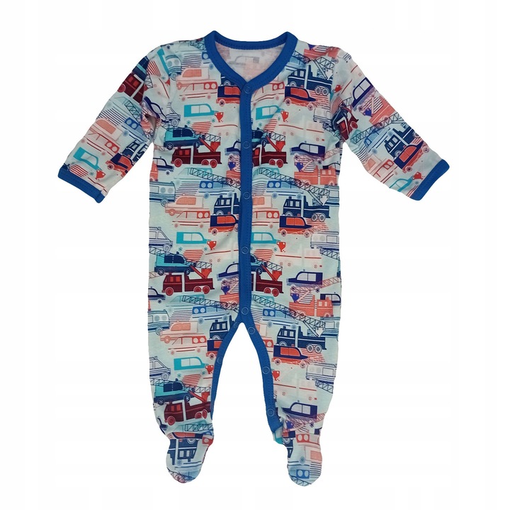 Pijama copii, Dartomik, bumbac, multicolor, 68 CM