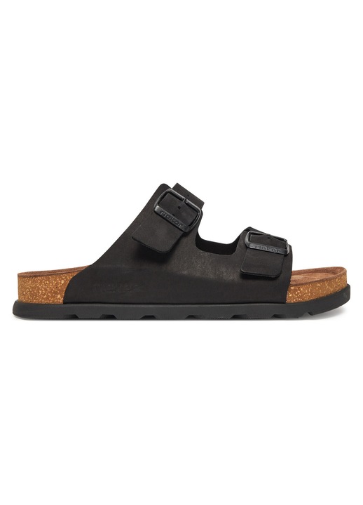 Slapi barbati, Rieker, piele nubuc, confortabili