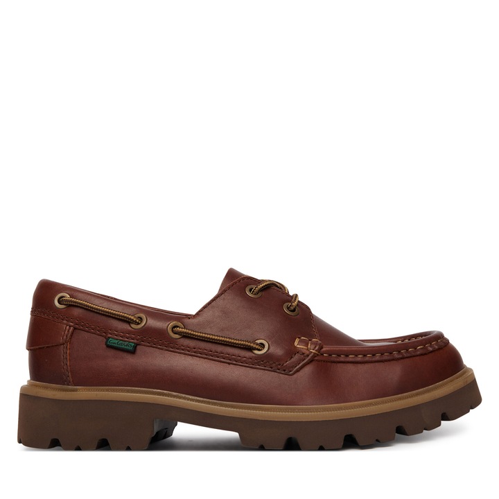 Mocasini barbati, Clarks piele naturala, maro, material sintetic, Maro