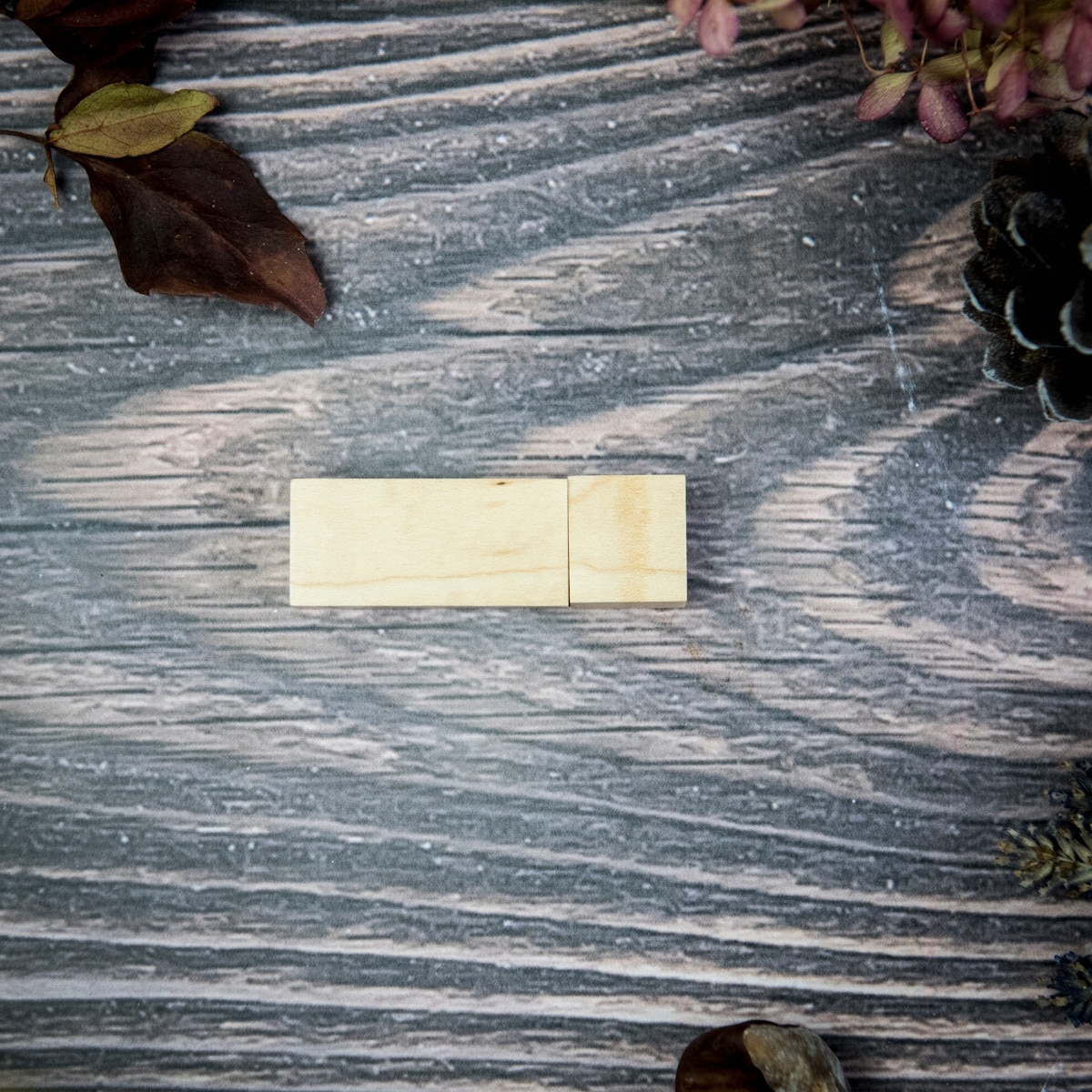 Simple Usb Key Stick USB Lemn 128GB USB 3.0 Design Natural - eMAG.ro