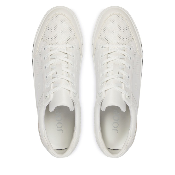 Férfi tornacipő, Joop, ökológiai bőr, fehér, minimalista design