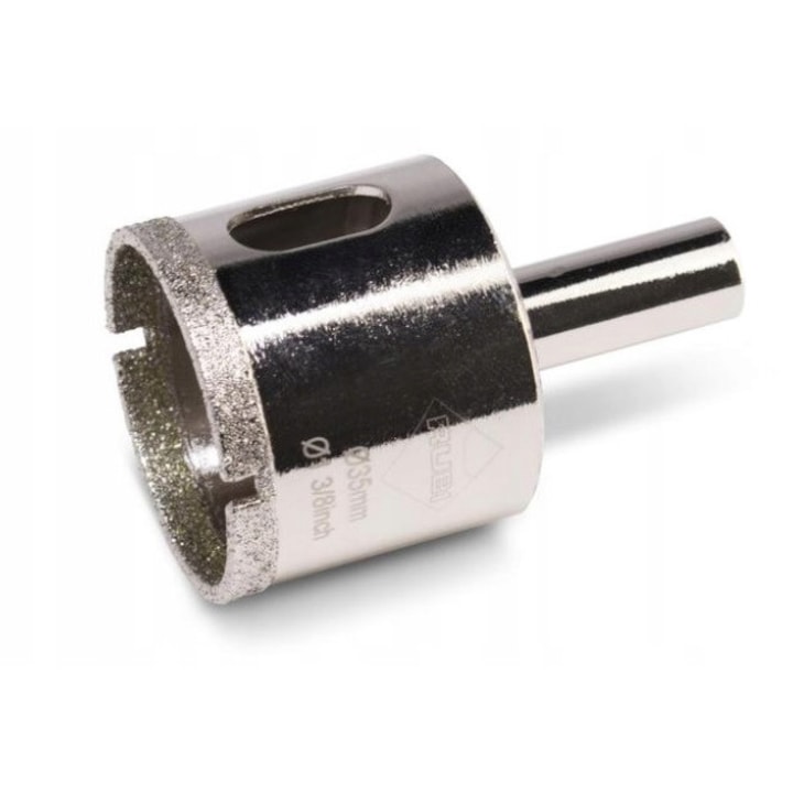Set otvornice diamantate Rubi Easy Gres 68mm, pentru gresie, marmura, granit, 6-12mm, 20-120mm