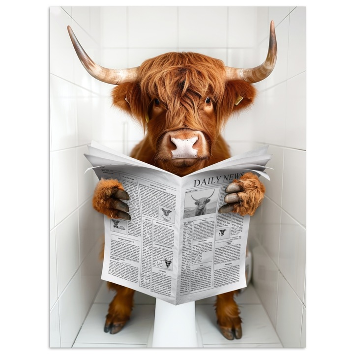 Poster decorativ, OnlyWow, artă modernă, colorat, 30x40cm