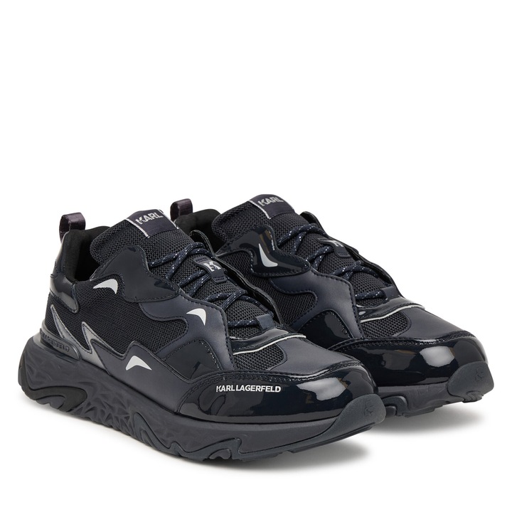 Tenisi barbati, Karl Lagerfeld, piele naturala, albastru